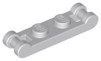 Lego (N) ~ Plate Modified 1 x 2 with Bar Handles on Ends ~ [Light Bluish Gray]