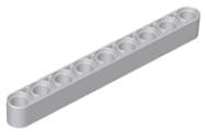 Lego (N) ~ Technic Liftarm Thick 1 x 9 ~ [Light Bluish Gray]