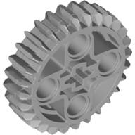 Lego NEW - Light Bluish Gray Technic Gear 28 Tooth Double Bevel