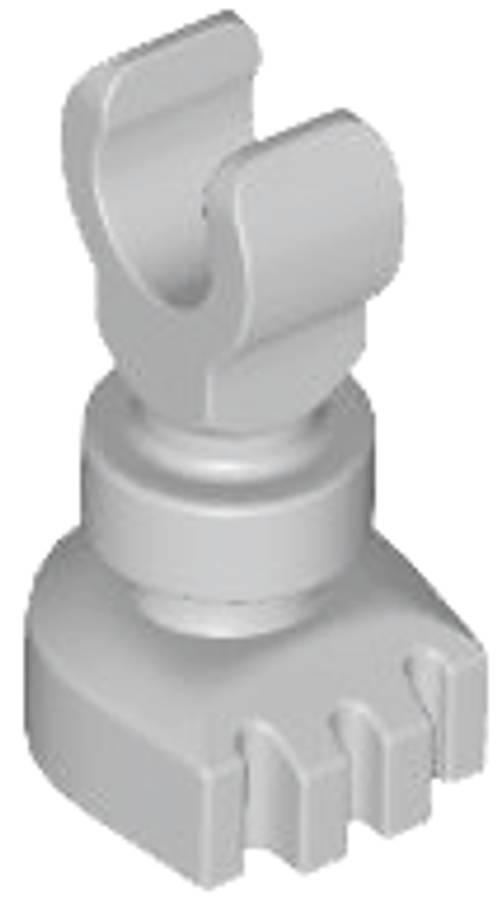 Lego (U) ~ Leg Skeleton ~ [Light Bluish Gray]