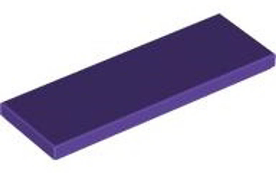 Lego (N) ~ Tile 2 x 6 ~ [Dark Purple]