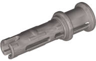 Lego NEW - Flat Silver Technic Pin 3L with Friction Ridges and Stop Bush