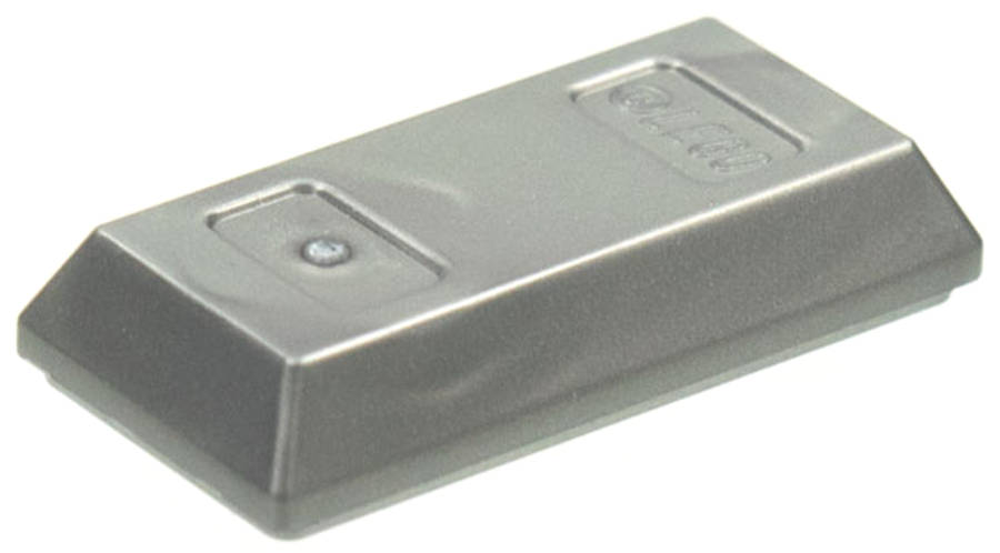 Lego (U) ~ Minifigure Utensil Ingot / Bar ~ [Flat Silver]