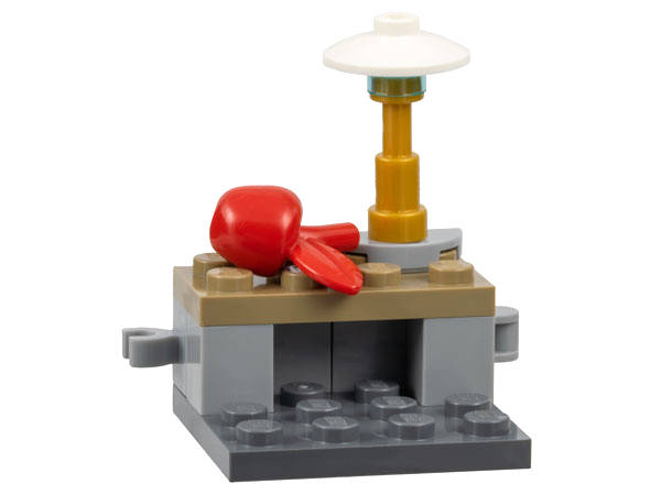 Lego NEW - Advent 2023 Super Heroes Avengers (Day 19) - Table with Lampand App
