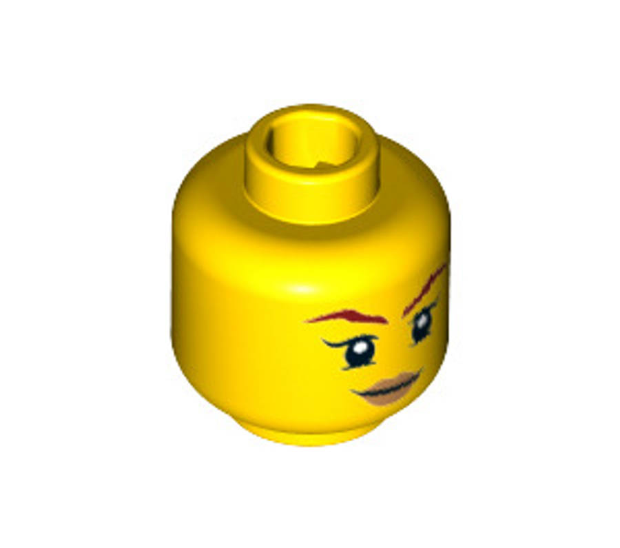 LEGO Yellow Skylor Head (3626 / 32164)