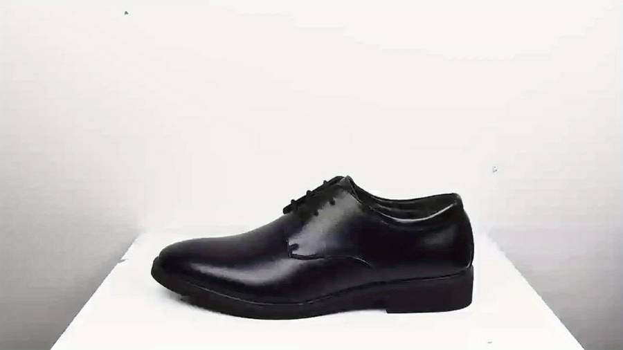 Mens Leather Shoes Color Black Sizeuk 8