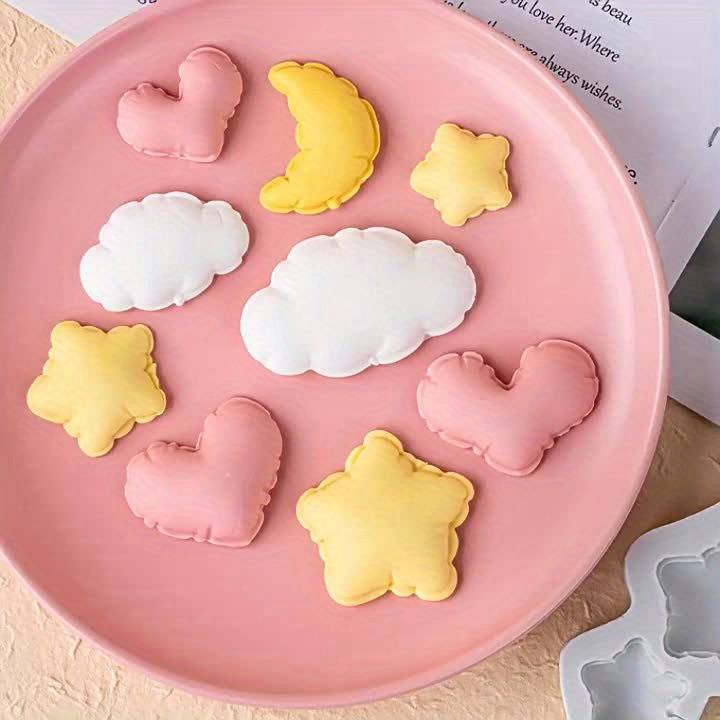 Suitable For Baking Molds Model Crease Star Silicone Mold