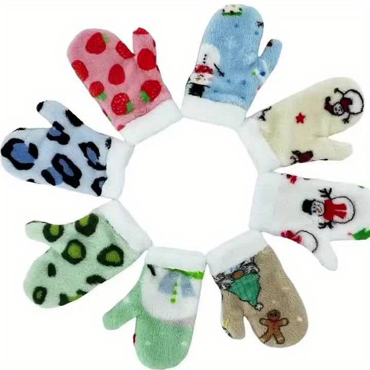 Winter Gloves Color L Light Blue Gloves