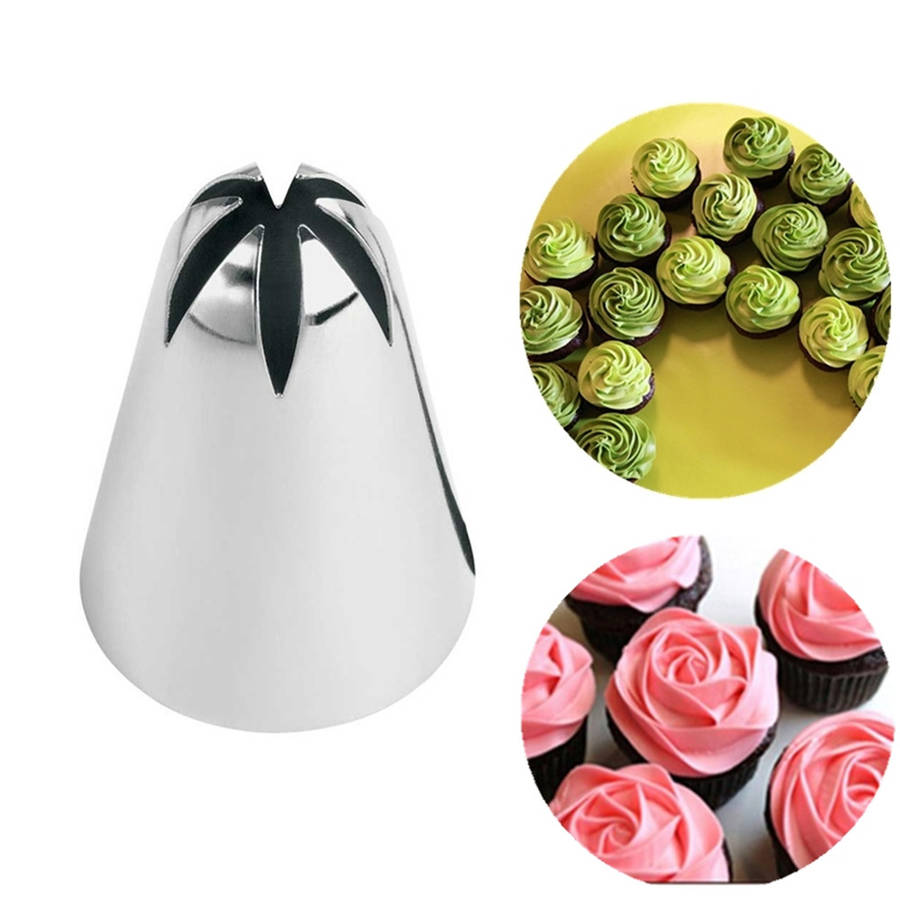 Professional Cake Decorating Head Color Silvery