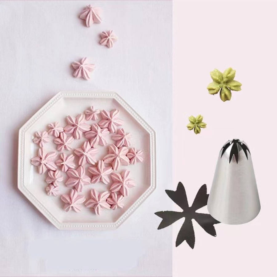 Professional Cake Decorating Head Color Silvery