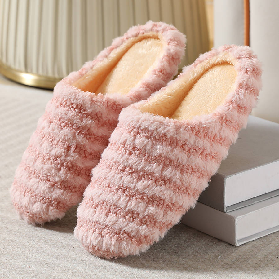Cotton Slippers Color Pink Sizeuk 8.5-9