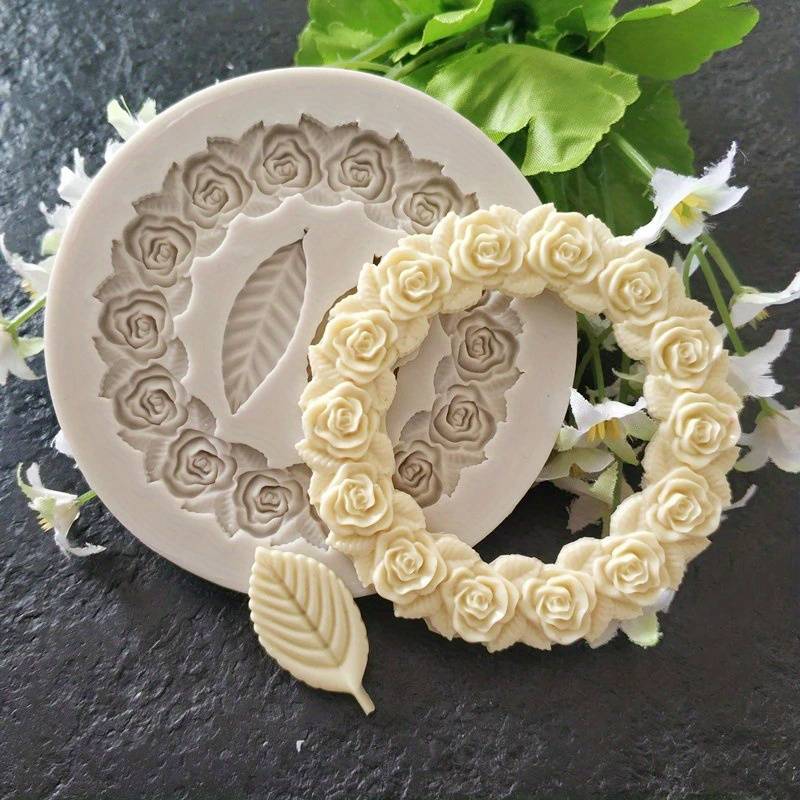 Suitable For Baking Molds Model Rose Heart
