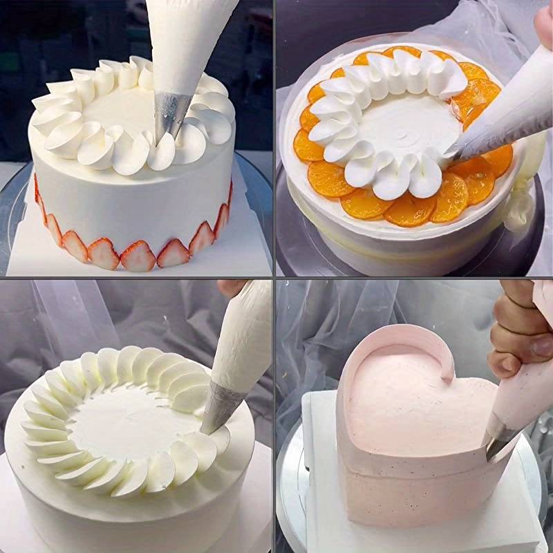 Professional Cake Decorating Head Color Steel