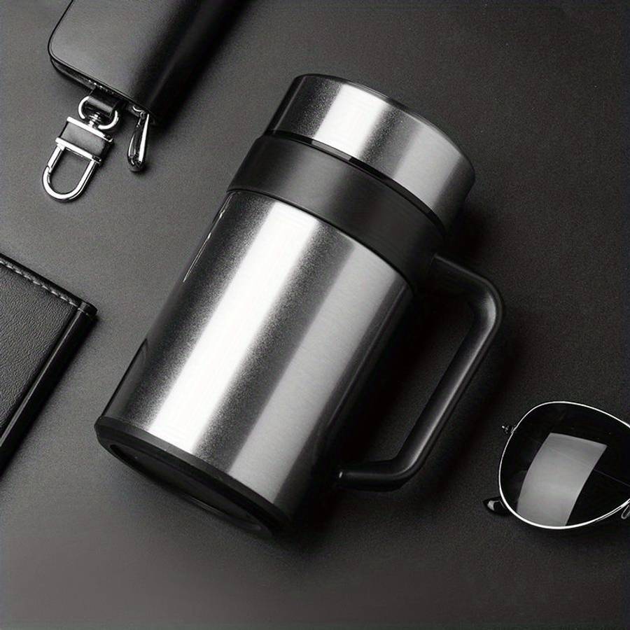Water Cup Color Silvery Capacity1352Oz With Tea Filter
