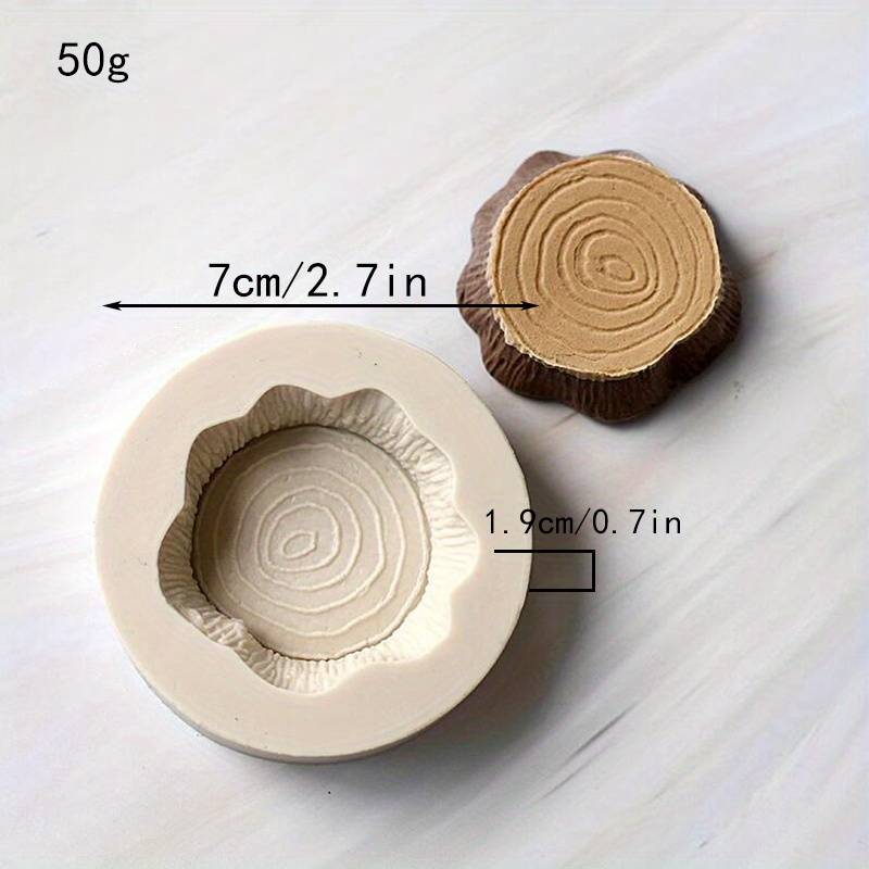 Suitable For Baking Molds Color 3 Cavity Hedgehog Stump Silicone Mold