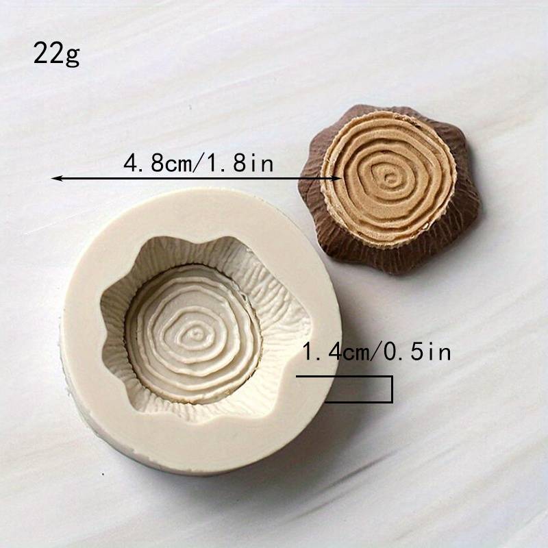 Suitable For Baking Molds Color 3 Cavity Hedgehog Stump Silicone Mold