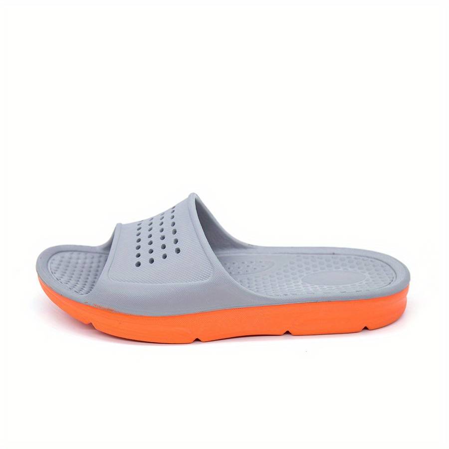 Men Slippers Summer Style Grey Size Uk 9