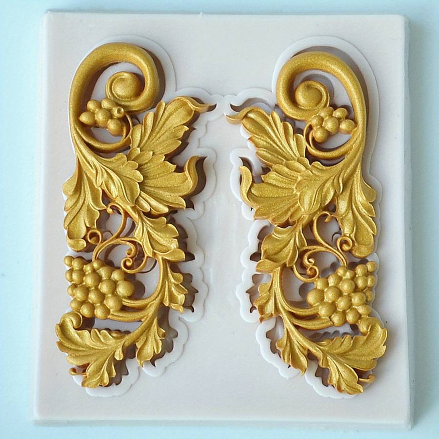 Suitable For Baking Molds Style Rose Flower
