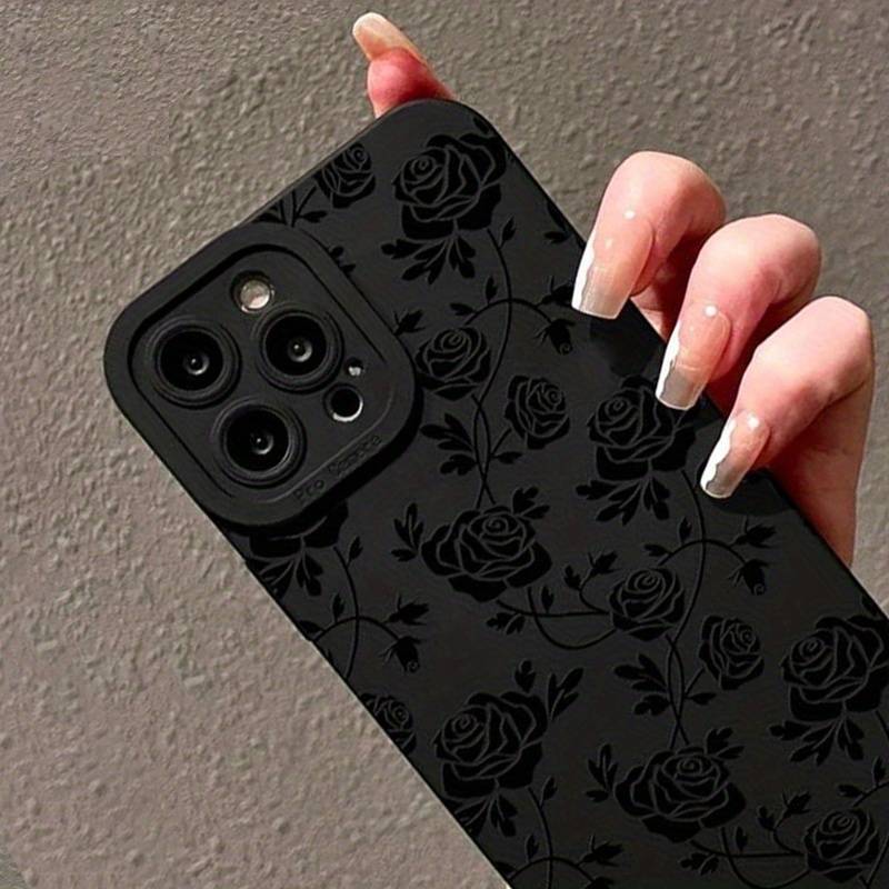1Pc Black For iPhone 12 Pro Max Phone Case Phone Cover