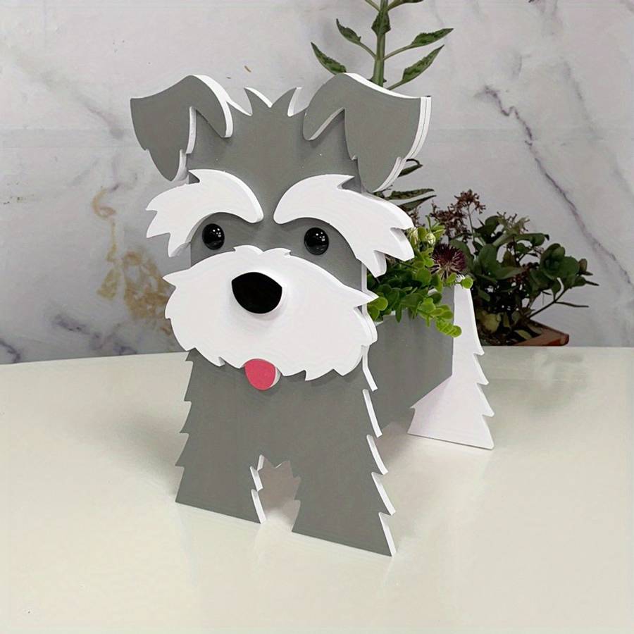 Flowerpotsize 9 448X4 7X6 8In-24X12X17Cmcolor Beagle Planter