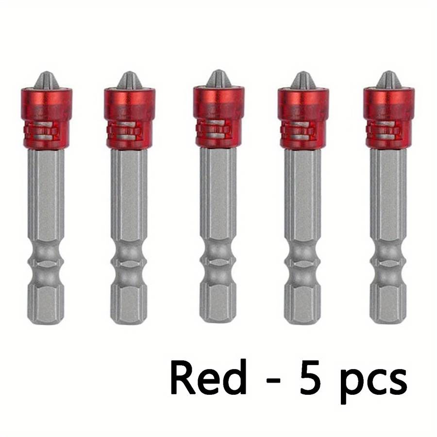 Screwdriver Bit Tool Set Color Red Quantity 3Pcs