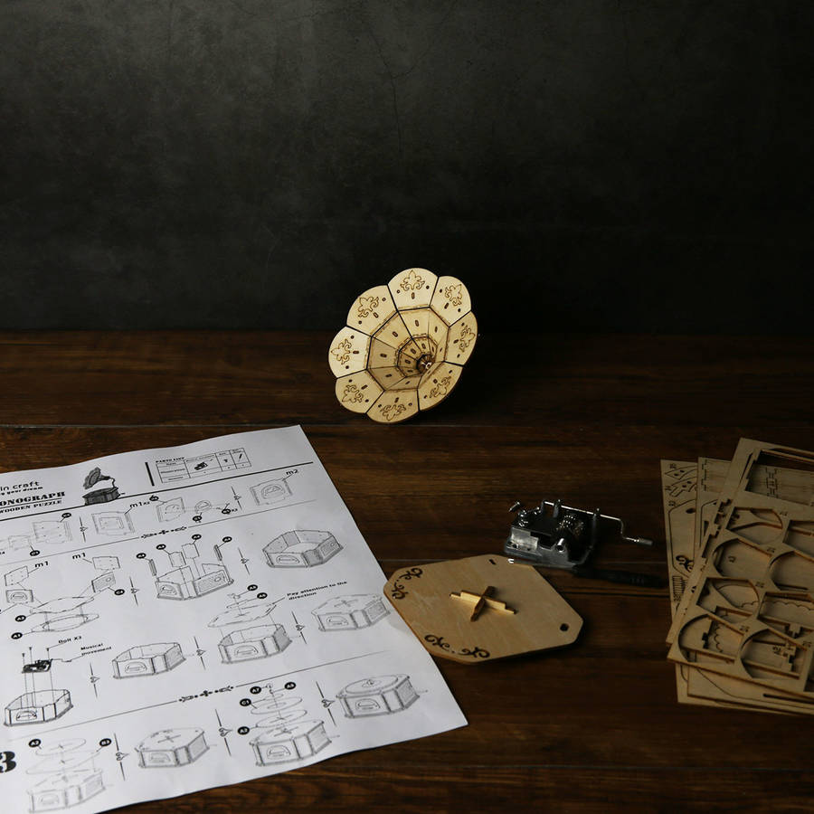 3D Puzzle Musical Instrument Model