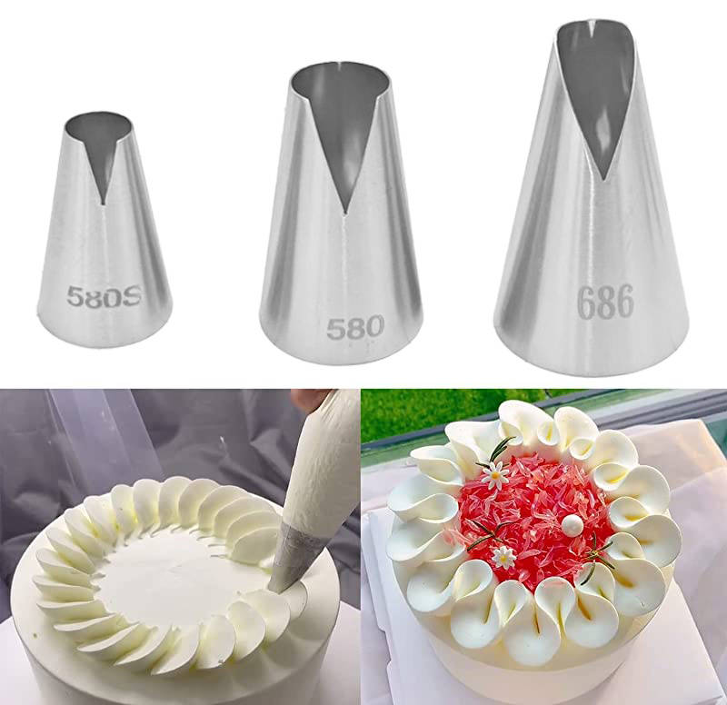 Professional Cake Decorating Head Color Steel