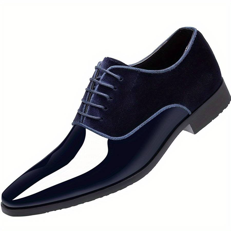 Mens Leather Shoes Color Blue Sizeuk 8