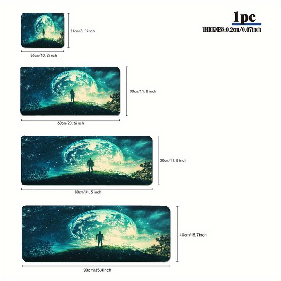 Mouse Pad Color Mixed Color Size 21X26Cm