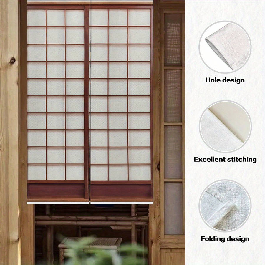 Door Curtain Size 86*143Cm33.8*56.3Inch