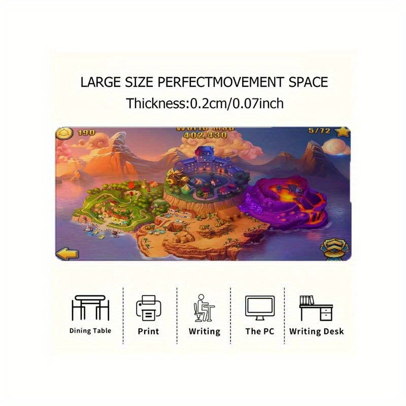 Mouse Pad Size 30X60