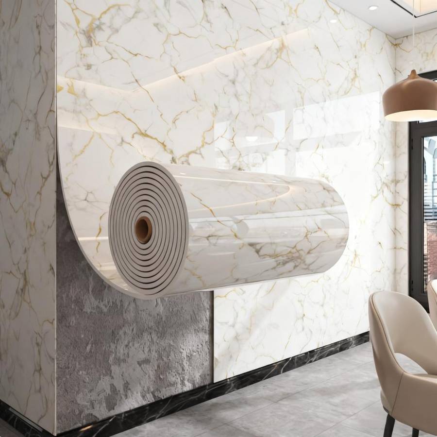 40PCS Minimalist Removable Yiyasu Self Adhesive Pvc Wall Tile Sticker Home Decor