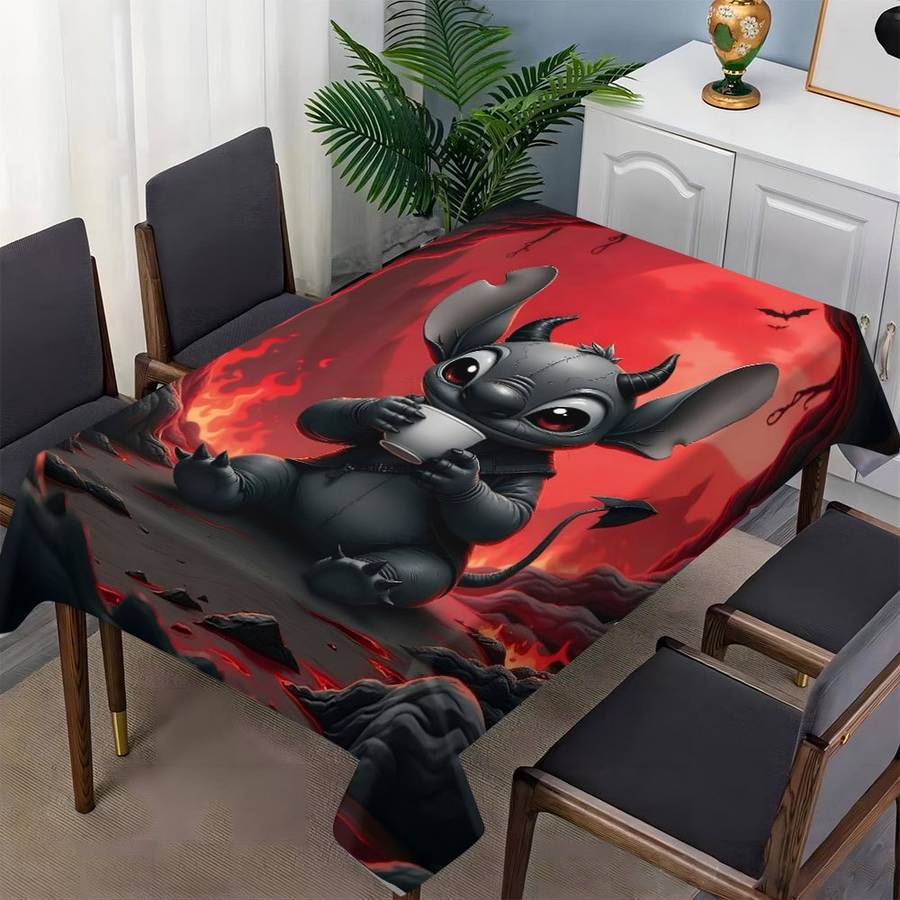 Halloween tablecloth decoration size 140cm x 200cm or 55.11in x 78.74in
