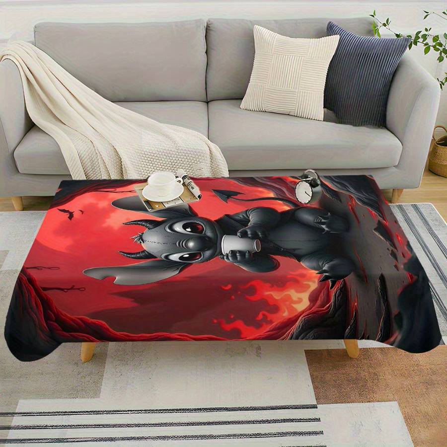 Halloween tablecloth decoration size 140cm x 200cm or 55.11in x 78.74in