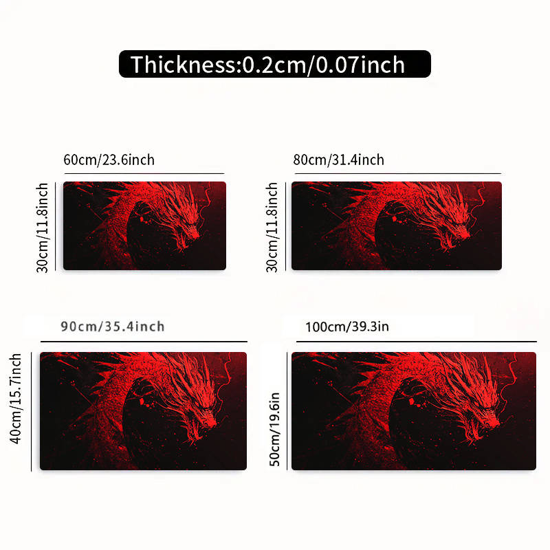 Mouse Pad Size 40X90Cm
