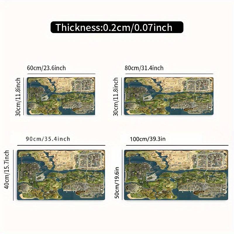Mouse Pad Size 40X90Cm