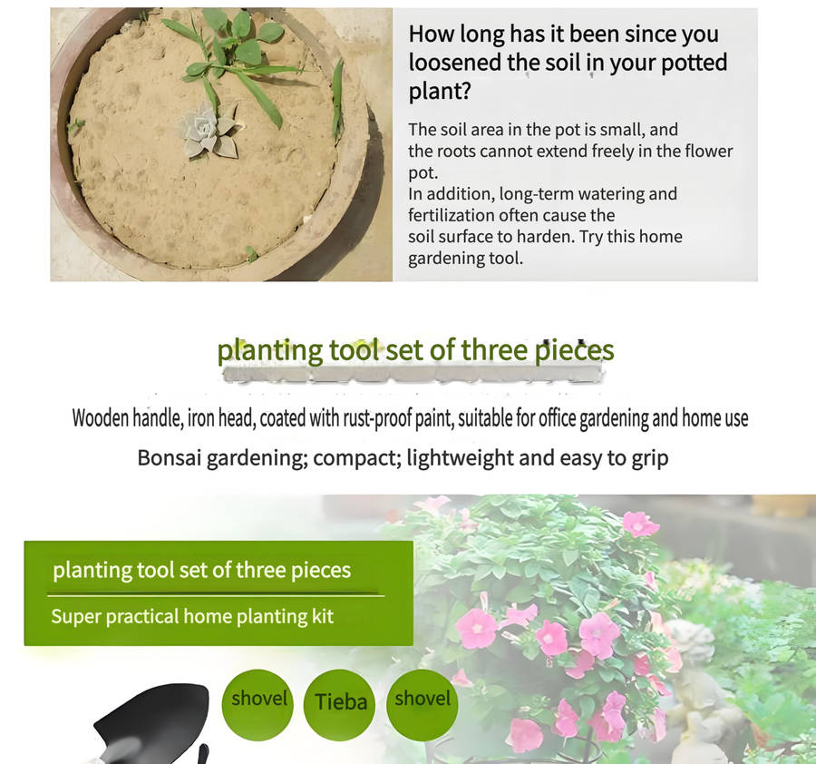 Garden Supplies Color 4 Piece Set