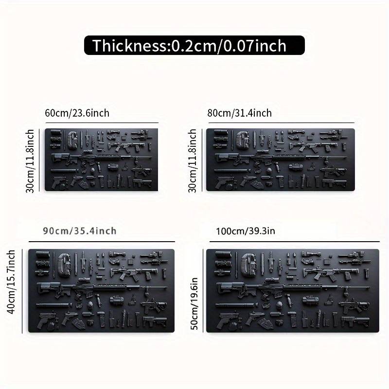 Mouse Pad Size 50X100Cm