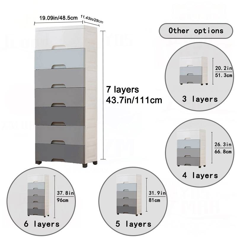 Storage And Organizationcolor Morandi Size 7 Floors