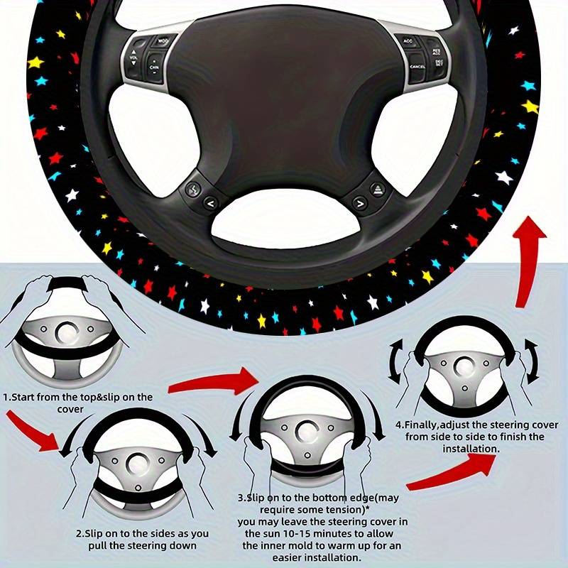Car Steering Wheel Cover A