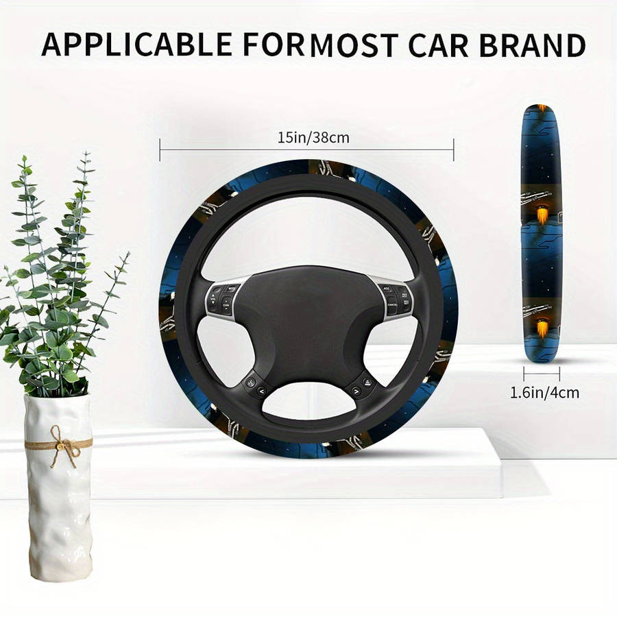Car Steering Wheel Cover One Size