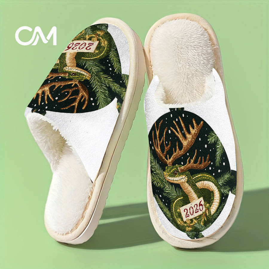 Cotton Slippers Color Color Printing Sizeuk 2.5-3