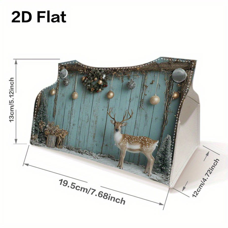 Car Tissue Box Size 19.5Cm is 7.68Inx13Cm is 5.12In
