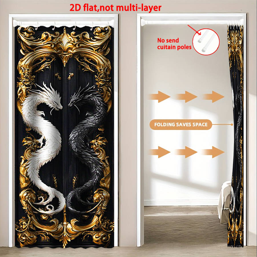 Door Curtain Size 39.37*78.74Inch100*200Cm