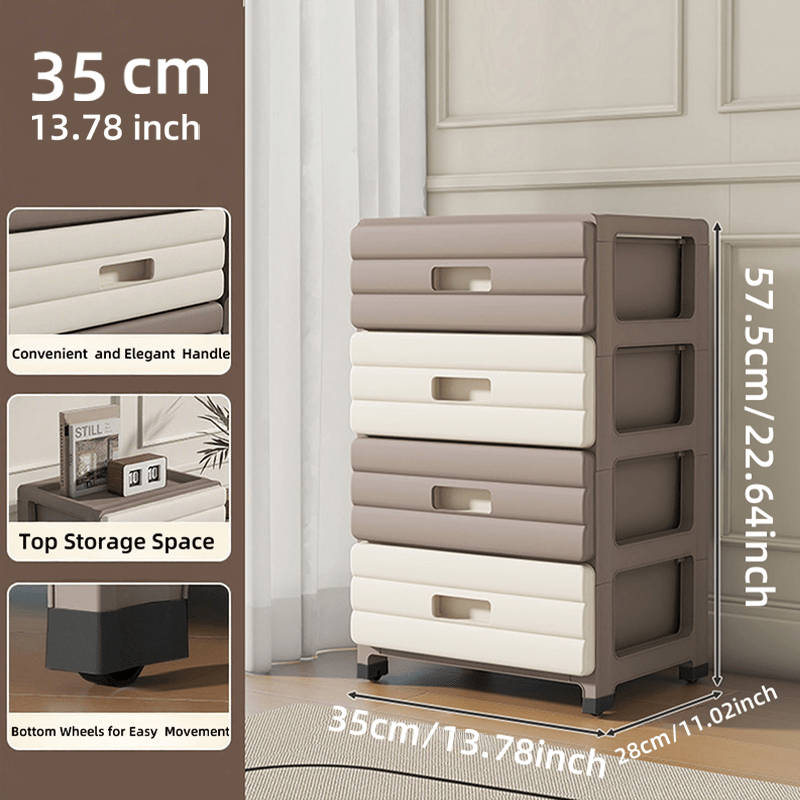 Storage And Organizationcolor Grey White Items Five Layer