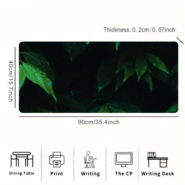 Mouse Pad Size 89.99X40.01Cm