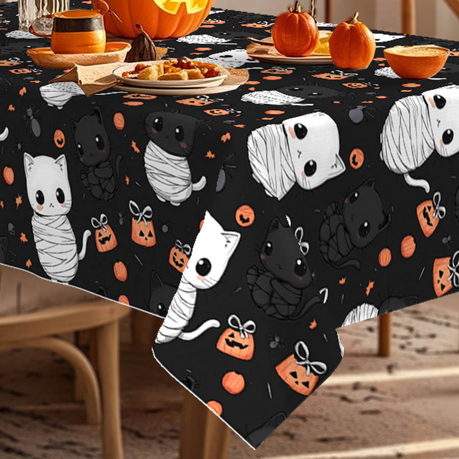Halloween tablecloth decoration size Rectangle 152.4218.44cm