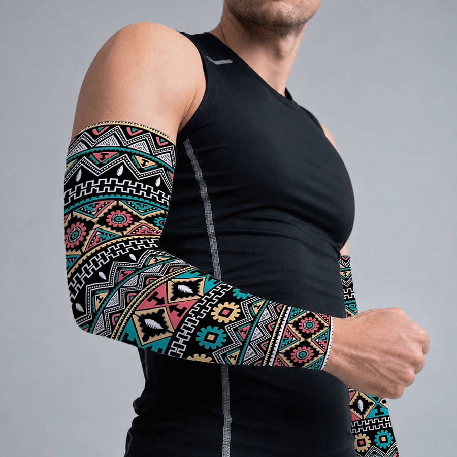 Sunscreen Sleeves Color Floral Printing