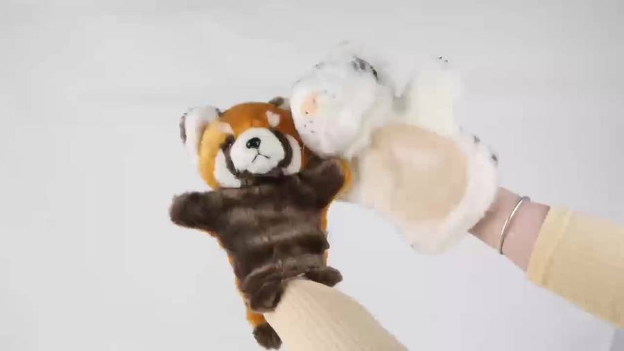 Plush Toyss Model Tiger white