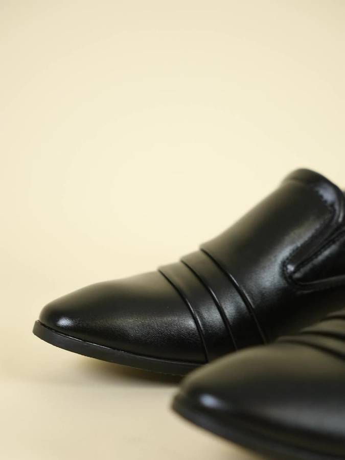 Mens Leather Shoes Color Black Sizeuk 11